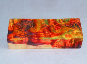 Stabilized Maple Burl Wood Mod Block